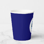 青い邪悪な目の幸運と保護のシンボル 紙コップ (右)