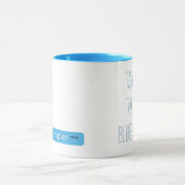 青い部屋にそれを取って下さい マグカップ (中央)