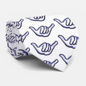 青い釈迦の象徴 ネクタイ (ロール)