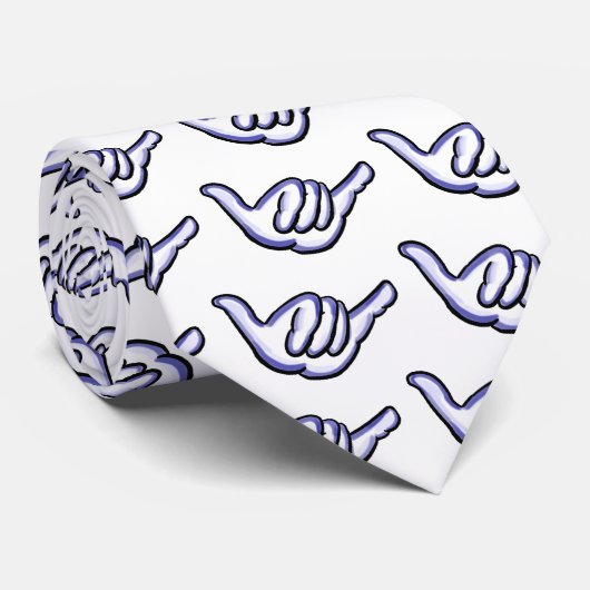 青い釈迦の象徴 ネクタイ (ロール)