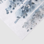 青い野生の花の陰が切り離される 薄葉紙 (詳細)