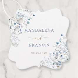 青い野結婚花 フェイバータグ