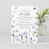 青い野花　いのちの祝祭 招待状 (スタンド正面)