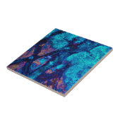 青い金ゴールドのタイル タイル (側面)