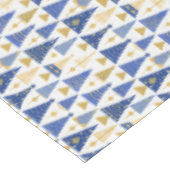 青い金ゴールドクリスマスパターン#25 ID1009 テーブルクロス (アングル)