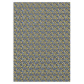 青い金ゴールドクリスマスパターン#29 ID1009 テーブルクロス (正面)