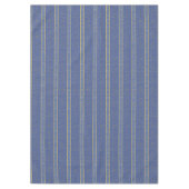 青い金ゴールドクリスマスパターン#35b ID1009 テーブルクロス (正面)