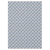 青い金ゴールドパターン#17 ID1009 テーブルクロス (正面)