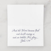 青い金ゴールドフェスティバルSTARSカスタマイズ プレイスカード (内部開封)