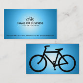 青い金ゴールド周期 名刺 (正面/裏面)