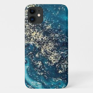 青い金ゴールド大理石ケースメイトがAppleかろうじて iPhone 11 ケース