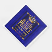 青い金ゴールド王室の王子が赤ちゃんシャワーの途中で (コーナー)