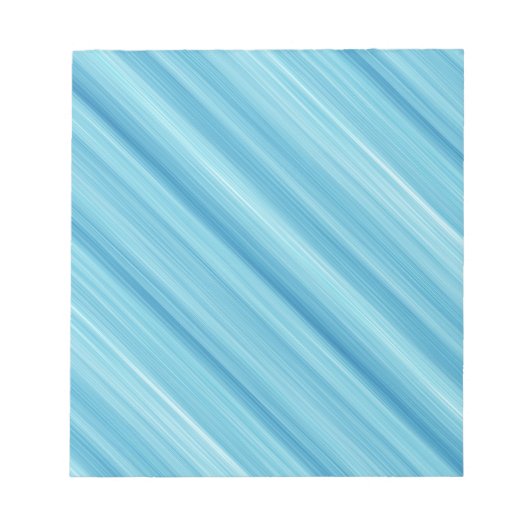 青い金属背景 ノートパッド (正面)