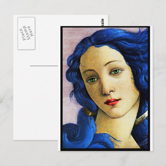 青い金星 ポストカード (正面/裏面)