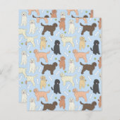 青い金色の模様 (正面/裏面)