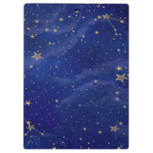 青い銀河系（星） クリップボード (裏面)