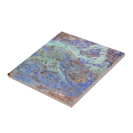 青い銅 タイル (側面)