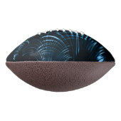 青い鋭い鋭いツメやとげ王室のが アメリカンフットボール (回転90)