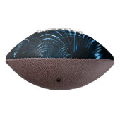 青い鋭い鋭いツメやとげ王室のが アメリカンフットボール (回転270)