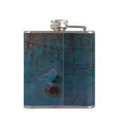 青い錆のフラスコ フラスク (裏面)