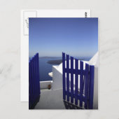 青い門 ポストカード (正面/裏面)