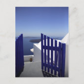 青い門 ポストカード (正面)