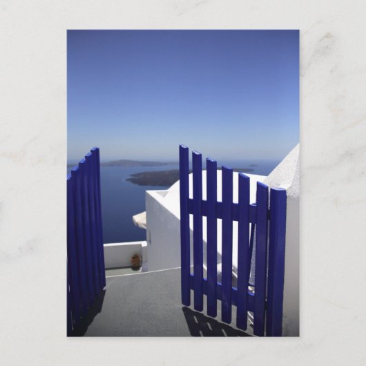 青い門 ポストカード (正面)