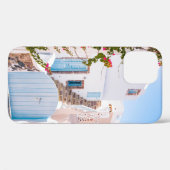 青い閉門 Case-Mate iPhoneケース (裏面 (横))