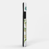 青い開花したキリスト教の十字 Case-Mate iPhoneケース (裏面/右)