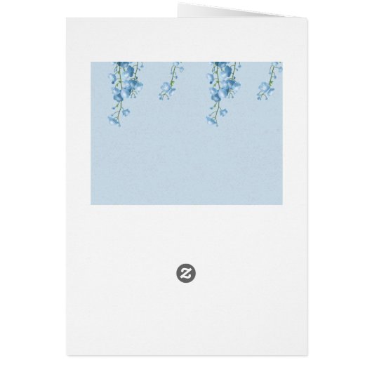 青い開花 (裏面)