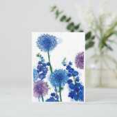 青い雑草 ポストカード (スタンド正面)