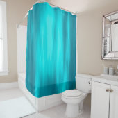 青い雨嵐 シャワーカーテン (インサイチュ)