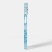 青い雪の上の赤いヴィンテージトラック Case-Mate iPhoneケース (裏面 / 右)