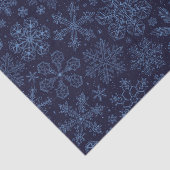 青い雪の上の青 薄葉紙 (詳細)
