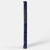 青い雪の上の青 SAMSUNG GALAXYケース (右側面)