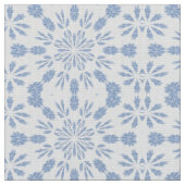 青い雪片B ファブリック (クローズアップ)