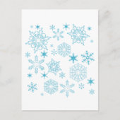 青い雪 ポストカード (正面)