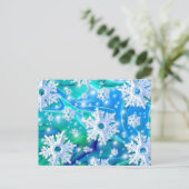 青い雪 ポストカード (スタンド正面)