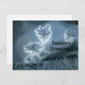 青い雪 ポストカード (正面/裏面)