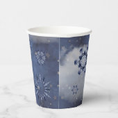 青い雪 紙コップ (右)