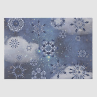 青い雪 薄葉紙