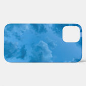 青い雲の低い角度のビュー Case-Mate iPhoneケース (裏面 (横))