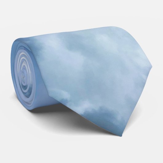 青い雲 ネクタイ (ロール)
