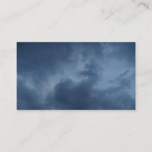 青い雲 名刺
