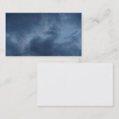 青い雲 名刺 (正面/裏面)