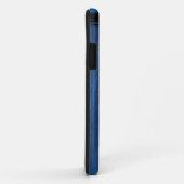 青い電おもしろい話ボックス Case-Mate iPhoneケース (裏面/右)