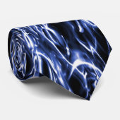 青い電気ネクタイ ネクタイ (ロール)