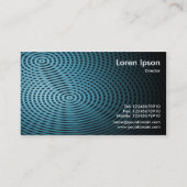 青い電気プール02 名刺 (裏面)