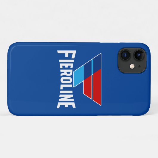 青い電話ケース Case-Mate iPhoneケース (裏面(横))