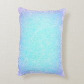 青い霜の降りた聖降誕祭の輝き アクセントクッション (裏面(縦))